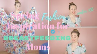 Spring Fashion Inspiration for Breastfeeding Moms |Under $30|
