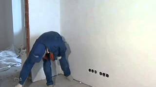 видео урок прокладываем  электрическую проводку