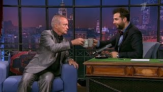 Вечерний Ургант -  Удо Кир/Udo Kier, Алексей Немов, "Ленинград". 34 выпуск, 26.06.2012