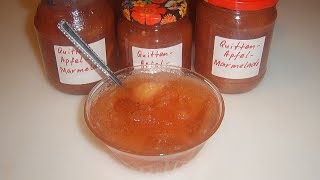 Варенье из айвы и яблок
