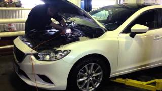 Mazda 6 катализатор. Катализатор Мазда 6. Замена кататализатора Mazda. Глушитель.
