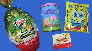 GIANT Kinder Ovo Gigante de Páscoa Peppa Pig Kinder Joy Surprise Egg