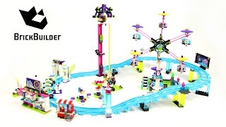 Lego Friends 41130 Amusement Park Roller Coaster - Lego Speed Build