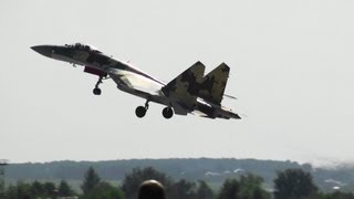 Su-35 MAKS 2011 DemoFlight　 МАКС