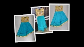 EASY MAKING OF PARTY / DAILY WEAR DRESS FOR KIDS