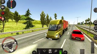 Truck Simulator 2018: Europe #5 Tesla Semi -  Android Gameplay FHD