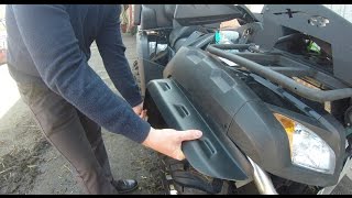Установка расширителей на CF MOTO X8