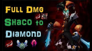 Shaco Smurf to Diamond [League of Legends] Full Gameplay - Infernal Shaco