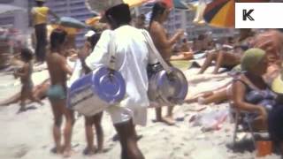 1970s Rio De Janeiro, Brazil, Beach, Home Movies