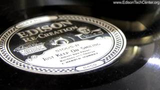Edison's Diamond Disk Record Player