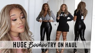 HUGE CLOTHING TRY ON HAUL | BOOHOO SLlM THlCK TRY ON | ALLYIAHSFACE