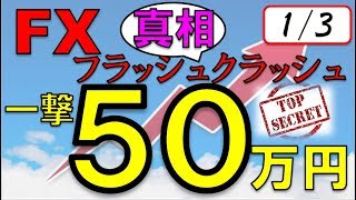 FX 1月3日のフラッシュクラッシュ解説！みんなが資金飛ばしてる中、爆益出せましたｗｗ