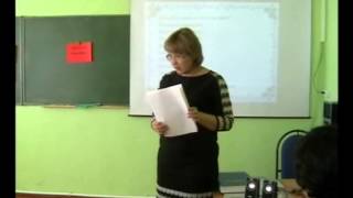 Мастер класс Гариповой З.Х.. Видеофрагменты.