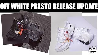 OFF WHITE PRESTO RELEASE DATE, CONCORD 11 UPDATE, UNDEFEATED NIKE CANCELLED!! & MORE!!