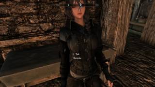 Skyrim mod of the day: Black Leather Armor