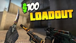 CsGo Best/Cheap 100$ Inventory including KNIFE !