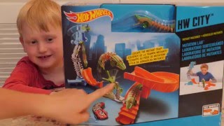 Хотвилс. Ловушка машин мутантов. Распаковка. Mutant trap, Hotwheels.Unboxing.Mutant machines.