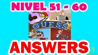 Illustration Guess - Pics Quiz Level 51 - 60 - All Answers - Walkthrough