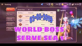 Dragon Nest M - WORLD BOSS SERVER SEA 1-2 SERVER SULTAN!!! (02-05-2019)
