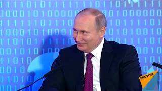 Владимиру Путину рассказали анекдот про запившего кузнеца