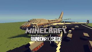 Minecraft Rainbow Six Siege Plane Map Showcase