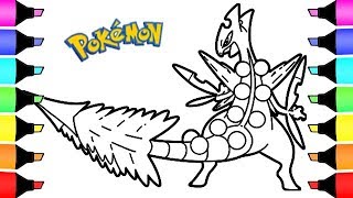 Pokemon Coloring Mega Sceptile Colouring book videos for children