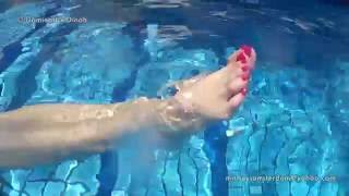 Foot fetish Dubai, Feet trilogy "Red" (short version) Dominatrix Dinah