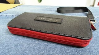 Шьём кошелёк с круговой молнией (Zip-around Wallet making)