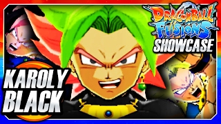 Dragon Ball Fusions 3DS English DLC: Karoly Black (Broly & Goku Black EX-Fusion) Fusion DLC Gameplay