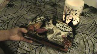 Scrapbook Mini Album: Halloween Spooky Mini