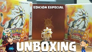UNBOXING - Pokémon Sol Edición Especial | KoyhaK7