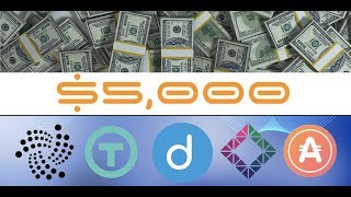 Invest $5000 in Cryptocurrency and Altcoins January 2018