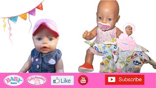Baby Born - Nové oblečky pro panenku - Baby Doll. Panenky miminka. Baby Born česky.