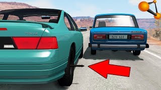 ШТЫРЬ Из ЗАДНЕГО Колеса - BeamNg Drive