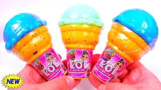 LOL SURPRISE ice cream FAKE Unboxing !РАСПАКОВКА НОВИНКА! Видео c КУКЛАМИ для Детей !