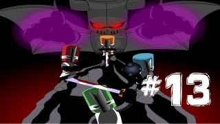 Castle Crashers Ending/Gameplay Walkthrough Part 13 - Evil Wizard Boss