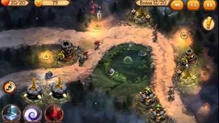 Evil Defenders. Уровень 2. Темный Лес. Хаос (3 звезды)