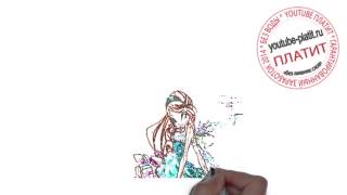 Мультики ВИНКС смотреть онлайн  Как нарисовать винкс фею для начинающих