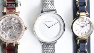 Michael Kors, Skagen and Fossil Watch Review - Eve's Watch