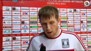 Н.Канивец после матча