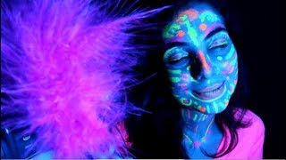 ASMR NEON - Vídeo para arrepiar seu couro cabeludo e relaxar!