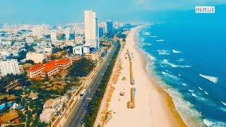 PLO - Toàn cảnh TP Đà Nẵng nhìn từ trên cao quay bằng flycam