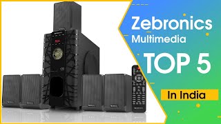 5 Best Zebronics Multimedia Speakers System | In India With Price | 2019