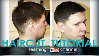 haircut men tutorial (короткая мужская стрижка "Полубокс")