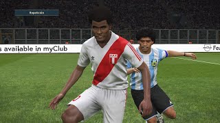 PERÚ (LEYENDAS) VS ARGENTINA (LEYENDAS) - PARTIDO AMISTOSO (SIMULACIÓN)