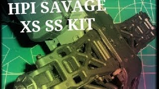 HPI Savage XS SS Kit CUSTOM - BUILD #1