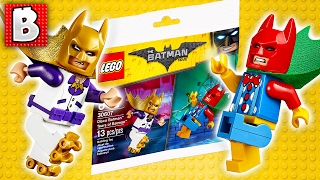 LEGO Disco Batman & Tears of Batman!!!| LEGO Batman Movie Exclusive Minifigs Review!