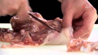 Искусство разделки. Курица для рулета