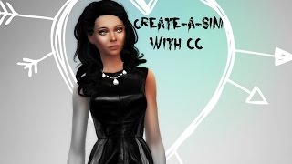 The Sims 4 : CAS with CC | Dark Beauty | Anya Simm