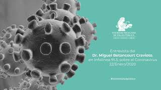 Entrevista Dr. Miguel Betancourt sobre Coronavirus - 91.3 Infolínea